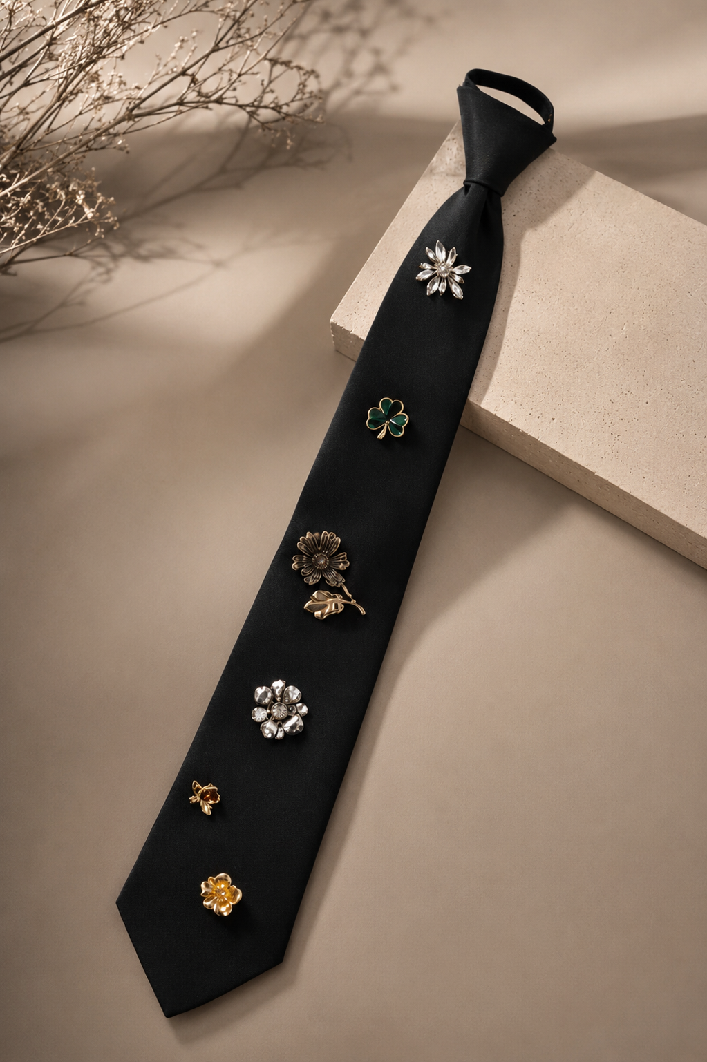 Statement Tie Necklace